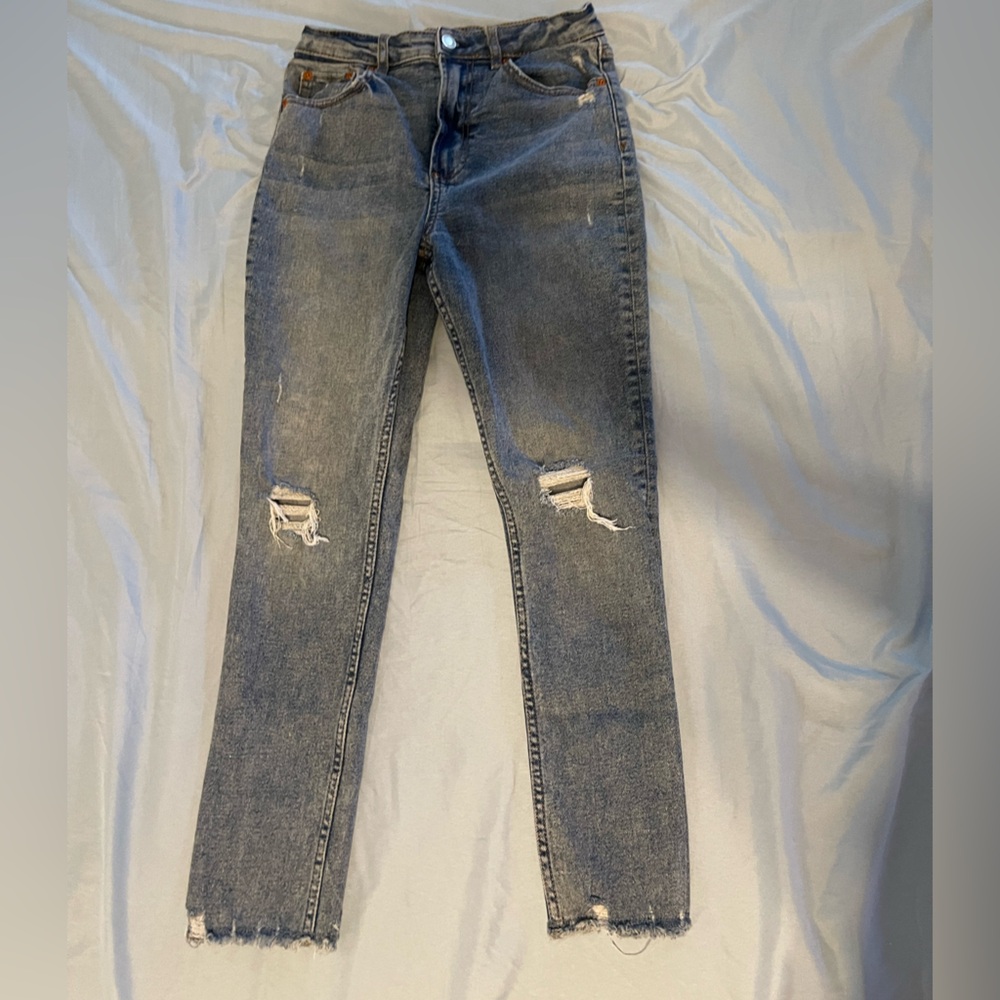 Gap girls jeans 14 sky high skinny denim back to school NWOT